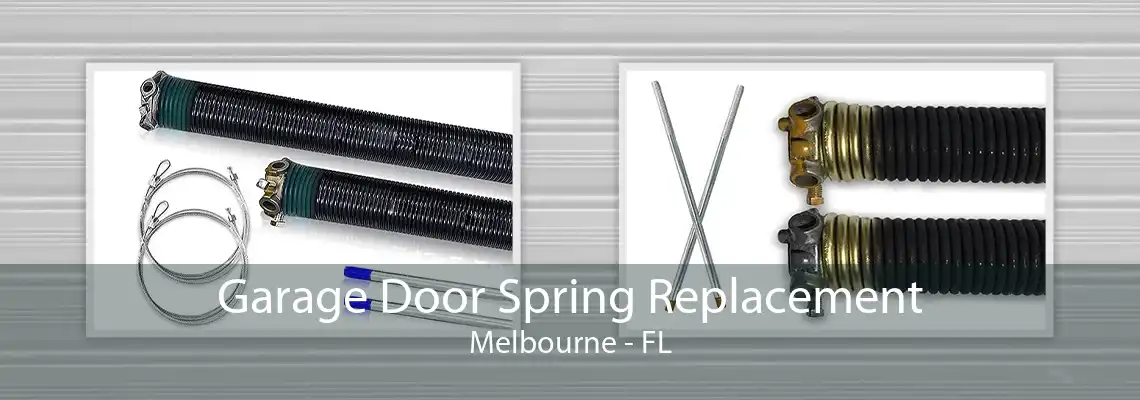 Garage Door Spring Replacement Melbourne - FL